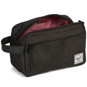 Herschel Supply Co Chapter Travel Kit w/ Internal
Mesh Sleeve - Black Crosshatch